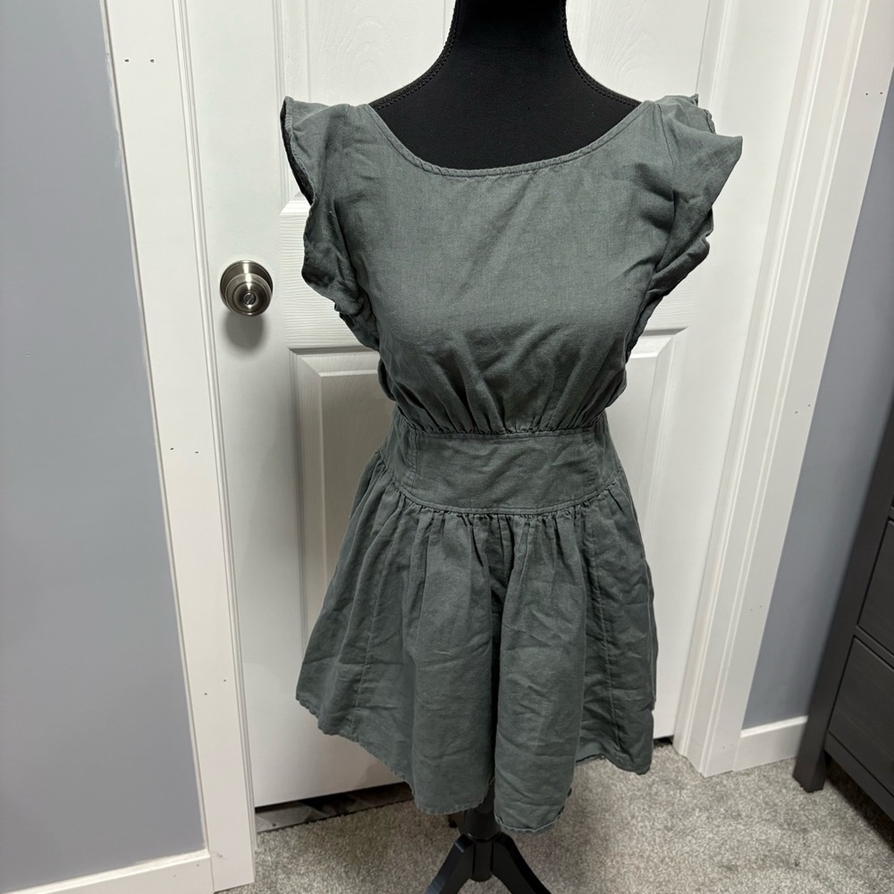 Free People Erin Ruffle Mini Dress - Picture 4 of 10